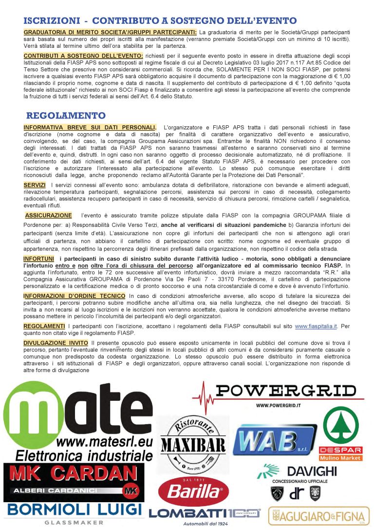 10° Trail della Val Cenedola